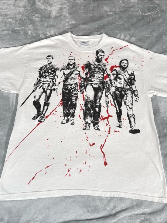 Gildan Other - Spartacus War Of The Damned TV Show Promo T Shirt Mens XL Mega Graphic